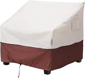 Qazqian Fundas para sillas de Patio Fundas Resistentes para Muebles de