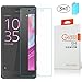 [3 Pack] Sony Xperia X Performance Tempered Glass, Nacodex Premium Tempered Glass Screen Protector Film 0.3mm 9H Hardness Bubble Free (For Sony Xperia X Performance)