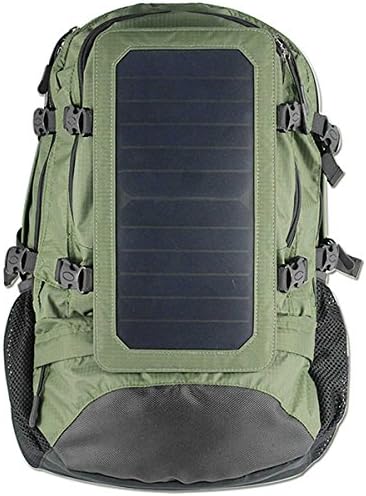 Renepv Solar Backpack, 7 Watt Solar Panel Charge for Smart Cell Phones and Tablets, GPS, eReaders, Bluetooth Speakers, Gopro Cameras