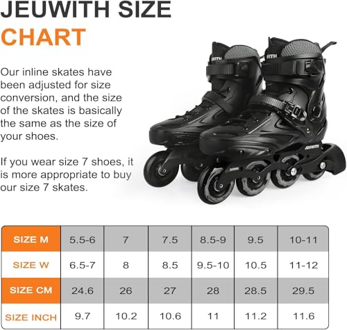 Inline Skates for Women Men, Outdoor Street Blades Roller Adult Male Female, Professional Fitness Roller Skates Blades for Unisex