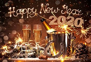 Amazon Com Aofoto 10x7ft Happy New Year Backdrop 2020 Eve Party