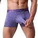 Gocheaper, Men's Soft Underwears Pouch Thongs G String Sexy Briefs Shorts Bikini Boys Pants (L, Purple #2)