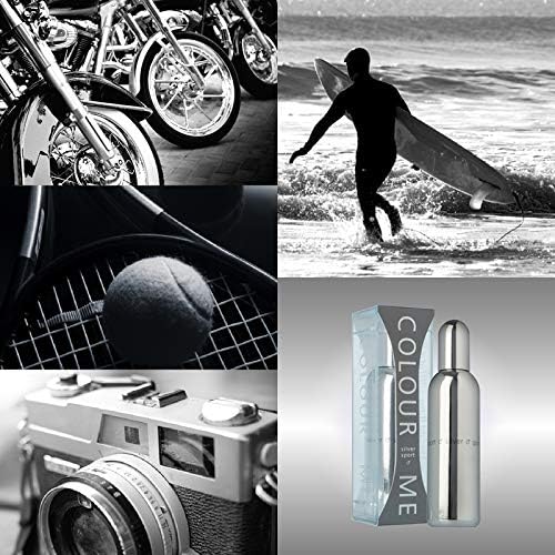 COLOUR ME Silver Sport 150ml Body Spray Perfume for Men. Luxury Fragrance, Mens Aftershave - Image 4