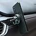 AUKEY Car Phone Mount Stick-On Dashboard, Magnetic Cell Phone Holder with Adjustable Angle for iPhone X / 8/8 Plus / 7/7 Plus / 6s Plus, Samsung Galaxy (Black)