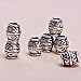 eBoot Hair Beads Dreadlocks Beads Decorative Beads, Silver Color, 20 Pieces