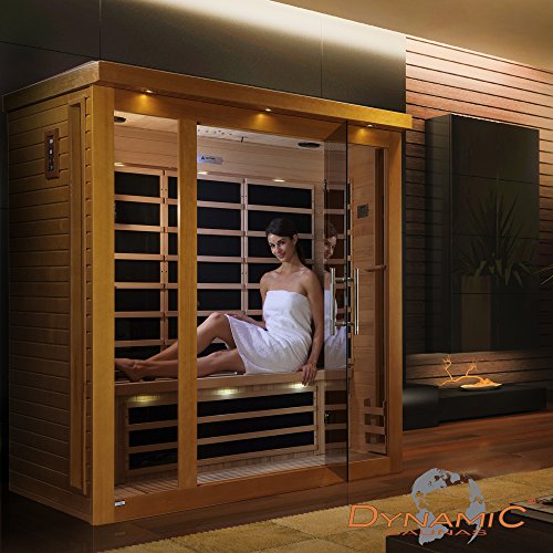 DYNAMIC SAUNAS AMZ-DYN-63-15-01 Florence Low EMF FAR Infrared Sauna