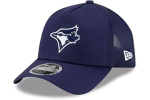 New Era MLB Toronto Blue Jays 2026 Batting Practice 9FORTY APEX Adjustable Trucker Hat - Navy Blue