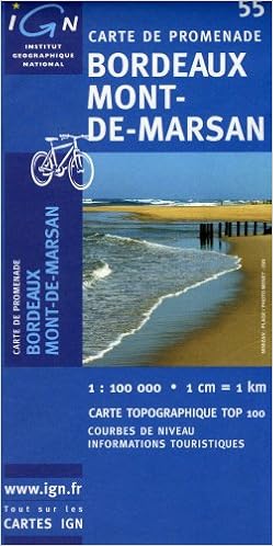 Bordeaux Mont De Marsan 055 Map Ign Top100 Ign Amazon Com Books