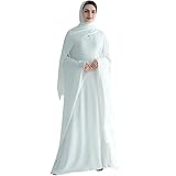 Muslim Abaya Dress Women Middle East Arabian Prayer