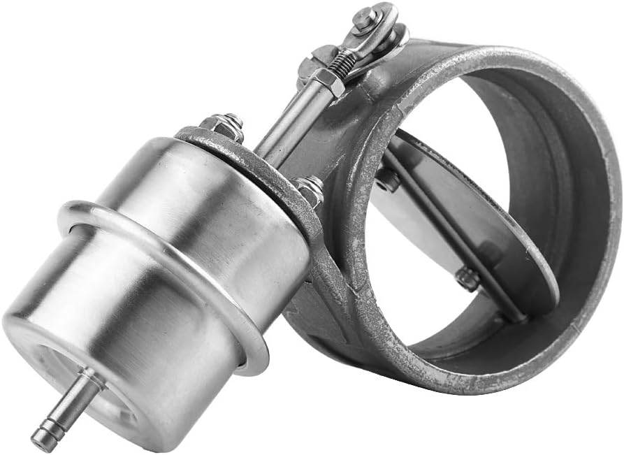 Qiilu Car Exhaust Control Valve, Stainless Steel, 3in, Gate Valve, Normally Closed (open style), Default - Image 5