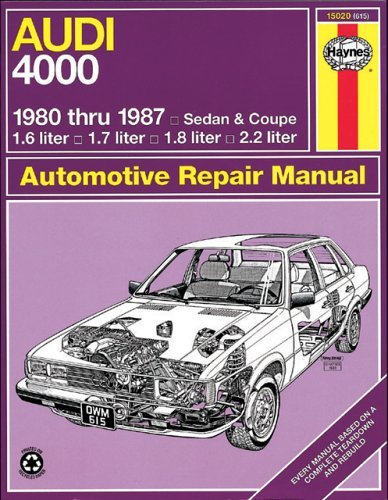 Audi 4000 '80'87 (Haynes Repair Manuals) by Haynes (1999-01-15)