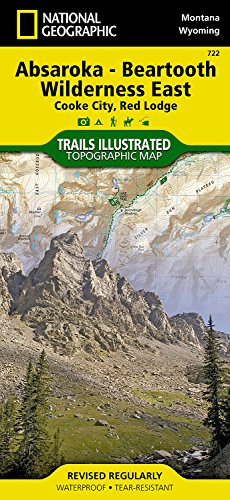 Download Absaroka-Beartooth Wilderness East [Cooke City, Red Lodge] (National Geographic Trails Illustrated Map)