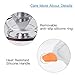 Stainless Steel Coffee Filters, IdealHouse Pour Over Coffee Dripper Cone Coffee Filter with Pour Over Cup Stand, Spoon and Brush,BPA Free,4 Cups