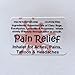 PAIN RELIEF Inhaler for Aches, Pains, Tattoos, Headaches. Natural, Drug Free Alternative. Essential Oils Help Block Receptors, Analgesic.