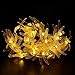 AMZSTAR Dragonfly Solar String Lights Outdoor, 19.7ft 8Modes 30 LED Waterproof Fairy Lights for Indoor/Outdoor Home Garden Lawn Fence Patio Party and Holiday Decorations (Warm White)