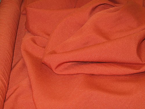 white Solid Poly Poplin Fabric By The Yard - 1 Yard