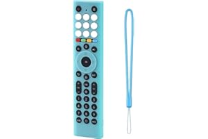 Cases Silicone Remote Control Cover for Hisense Smart TV Remotes, Shockproof Anti-Slip Bumper Protective Skin Case for Hisens