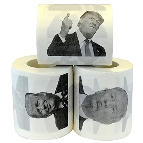 graffitimaster Toilet Paper Rolls Donald Trump Image-Political Humor Funny – 3 Rolls graffitimaster Toilet Paper Rolls Donald Trump Image-Political Humor Funny – 3 Rolls