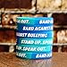 100 Band Against Bullying Wristbands - Stand Up. Speak Out. Bracelets