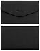 Travelambo Passport Holder Wallet & Travel Wallet Envelope (black)