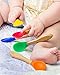 Baby Pinch Boutique Fine Bamboo Spoon Gift Set in Keepsake Box (Rainbow Set of 5)