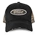 Buck Wear Ford Chrome Logo Hat, Multicolor, One Size