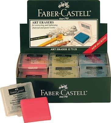 Kneadable Eraser From Faber Castell, Package of 18 by Faber Castell: Amazon.es: Hogar