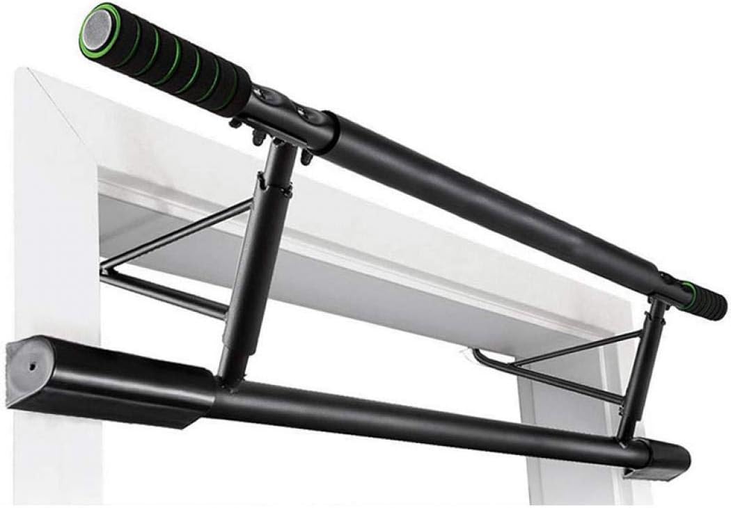 Foldable Pull-Up Bar Doorway Trainer with Smart Larger Hooks TechnologyChin-Up Bars for Door Frames Without Screws/Drilling, Workout for Home Gym Exercise