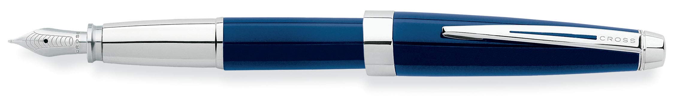 Cross Aventura Starry Blue Fountain Pen Nib Size M Includes Gift Box — image 1