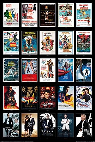 James Bond 50 Years of Movie Posters.: Alastair Dougall