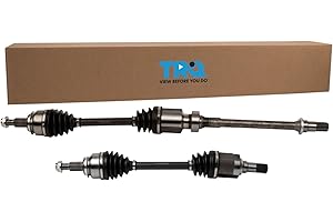 TRQ Front Left and Right CV Axle Assembly Set 2 Piece Compatible with 14-17 Mazda 6 Automatic Transmission 15-16 CX-5 2.5L FWD Automatic Transmission 14 CX-5 Touring Grand Touring FWD