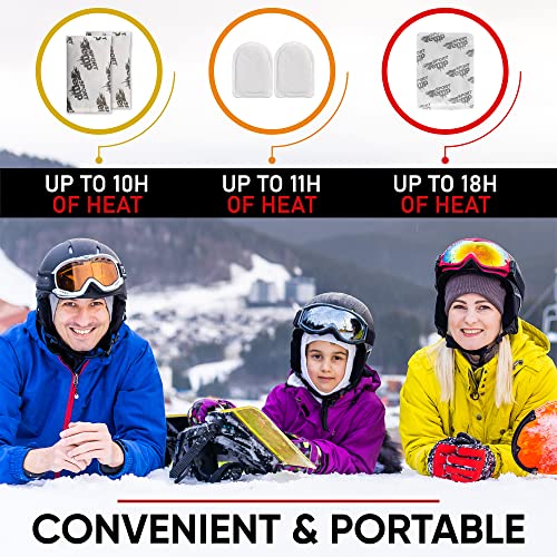 Hand, Toe, & Large Body and Hand Warmers Variety Pack, 10 Pairs Hand