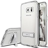 Galaxy S7 Case, OBLIQ [NaKED SHIELD][Clear][Metal Kickstand] Slim Fit Crystal Clear Scratch Resist Heavy Duty Protection Dual Layer Case for Samsung Galaxy S7(2016)