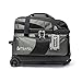 Pyramid Path Deluxe Double Roller with Oversized Accessory Pocket Bowling Bag (Black/Silver)