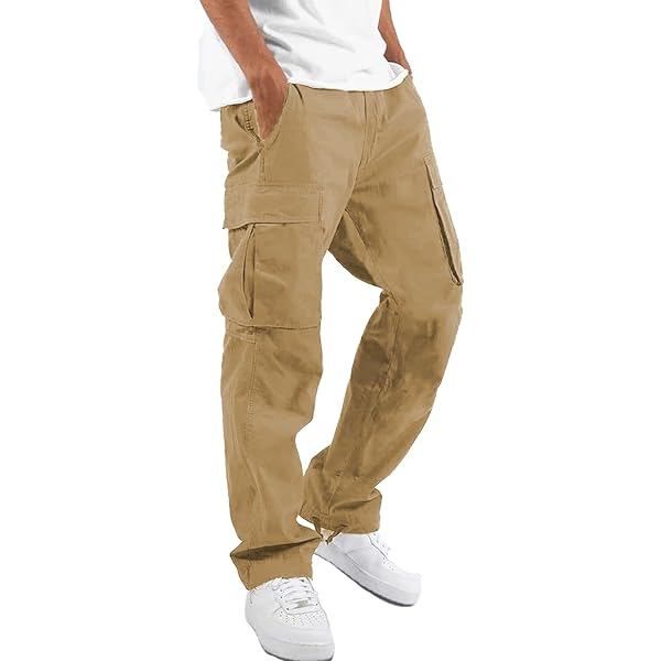 Amazon.com: LYRXXX Men's Casual Cargo Pants Hiking Pants Workout