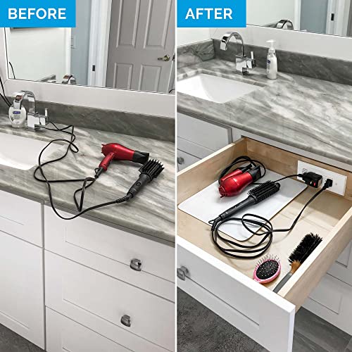 Docking Drawer Blade In-Drawer Outlet. (2) 15 amp