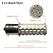 GRV BA15S 1156 1141 LED bulb 126-3014 SMD AC/DC 11-24V 4W High Bright Warm White Pack of 2