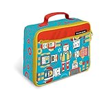 Crocodile Creek Eco Kids Robots Insulated Lunch Box with Handle, 9.5&Quot