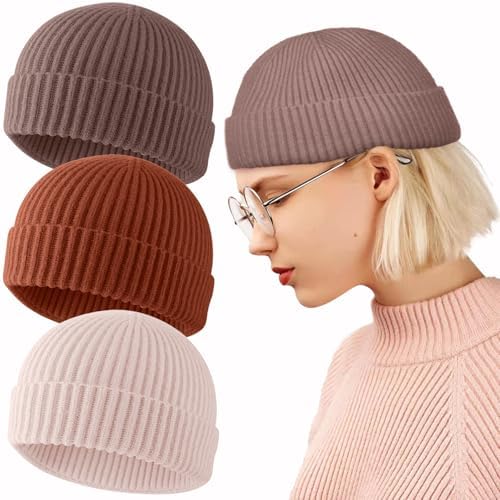 Trawler Beanie Watch Hat Roll-up Edge Skullcap Fisherman Beanie