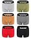 KAYIZU Men's Underwear Seamless Comfort Soft Stretch Boxer Brief XXL (6-Pack)