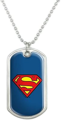 superman dog tag