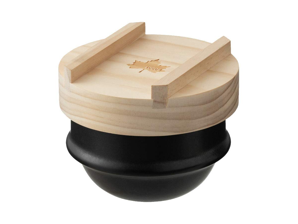 ロゴス(LOGOS) ひとり羽釜土鍋 81062250 ブラック商品画像