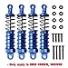 Haiboxing RC Cars Upgrade Parts Front&Rear Metal Oil Damper Shocks Apply to HBX 18859E