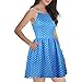 FANCYINN Women Sexy Spaghetti Strap Floral Print Mini Casual Dress