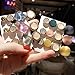 6PCS Hair Clip Acrylic Resin Hair Barrettes Alligator Hair Clips,Colorful Hair Clips Hairpins Geometric Alligator Clips for Women Girls Hair Accessories
