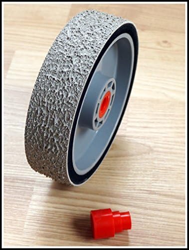 6" Grit:50000 PREMIUM REZ Soft Lapidary Diamond Cabbing Grinding Sanding Wheel