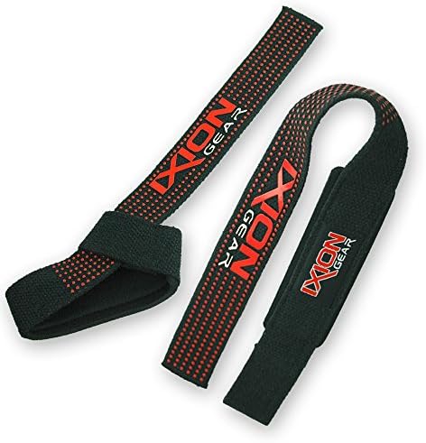 Heavy Padded Weight Lifting Straps by Ixion Gear