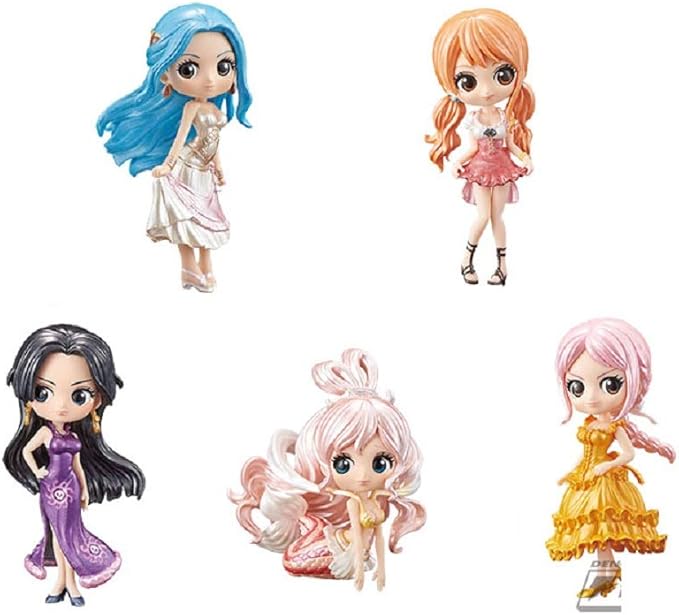 Amazon Co Jp ワンピース Q Posket Petit Girls Festival 5種セット ビビ ナミ ハンコック しらほし レベッカ ホビー 通販