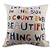 HOSL P63 4pcs Sofa Simple Home Decor Design Throw Pillow Case Decor Cushion Covers Square