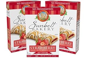 Sunbelt Bakery Strawberry Fruit & Grain Bars, 24 Count